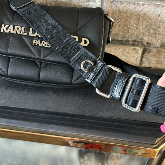 NWT Karl Lagerfeld soft quilted crossbody - Picture 2 of 5